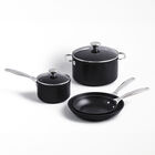 6-Piece Toughened Nonstick Pro Cookware Set